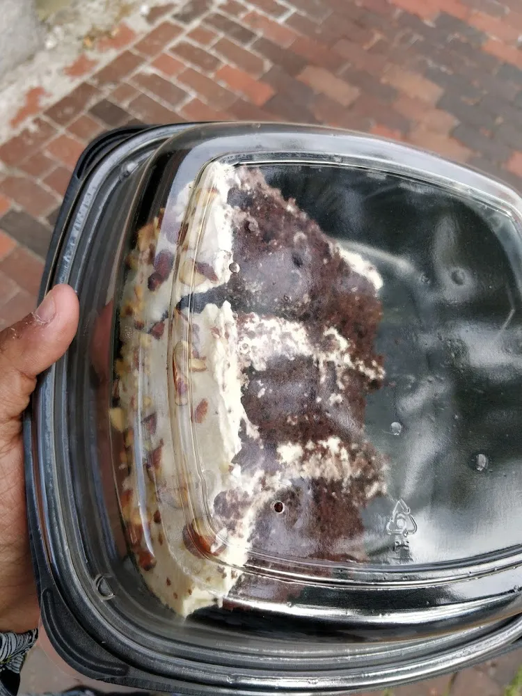 Chocolate Caramel Cake with Almond