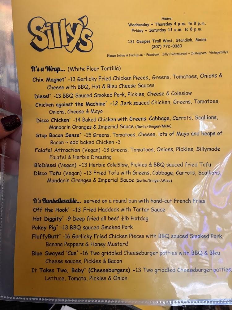 Silly's Menu image 4